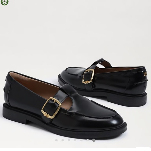 Sam Edelman
Elaina T-Strap Buckle Loafer Black Leather women Sz 8.5 gently used - Picture 2 of 16